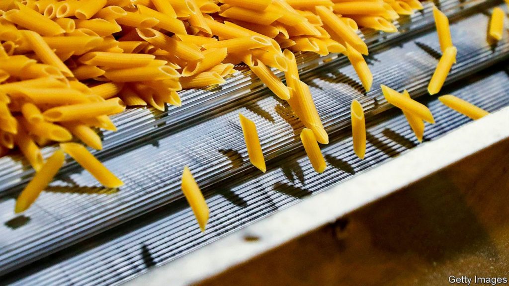 Stockpiling pasta boosts Italy’s foodmakers