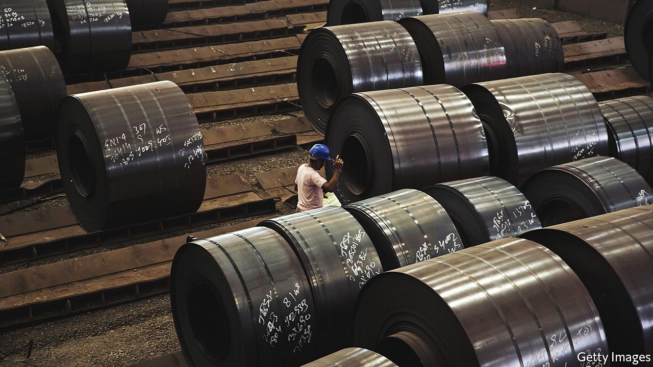 India’s steelmakers are the covid-ravaged economy’s rare bright spot