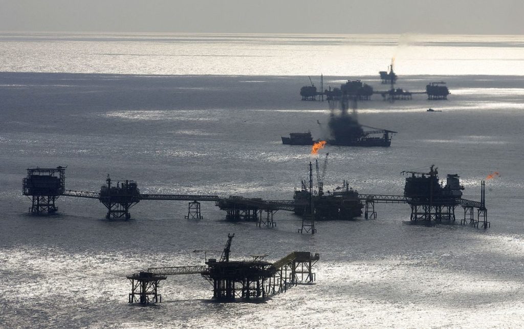 Pemex Controls Fire Near Offshore Oil Platform Complex