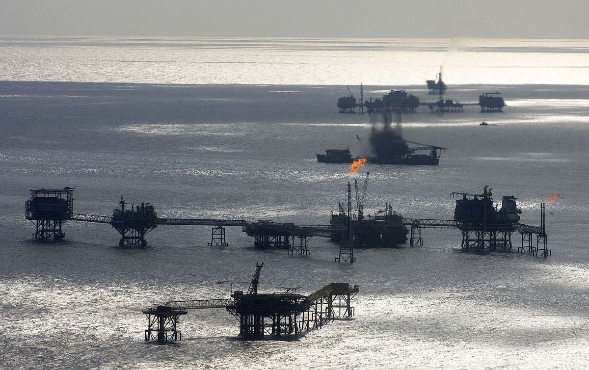 Pemex Controls Fire Near Offshore Oil Platform Complex