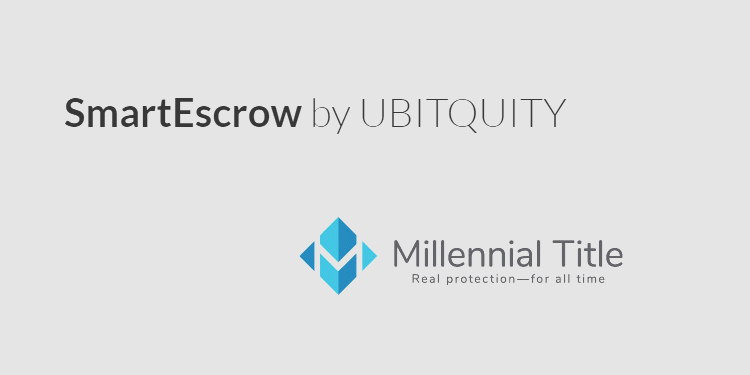 Millennial Title to use Ubitquity’s crypto settlement solution for real estate
