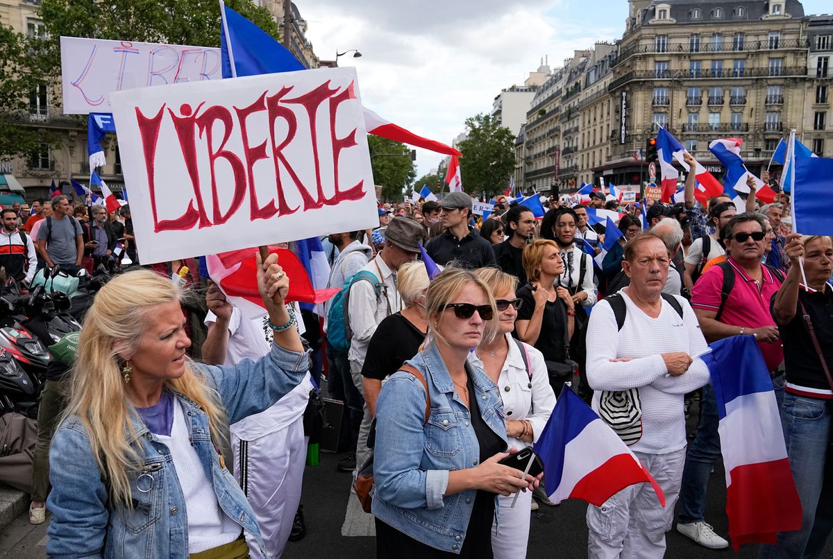 French Security Forces Brace for Anti-health Pass Protests
