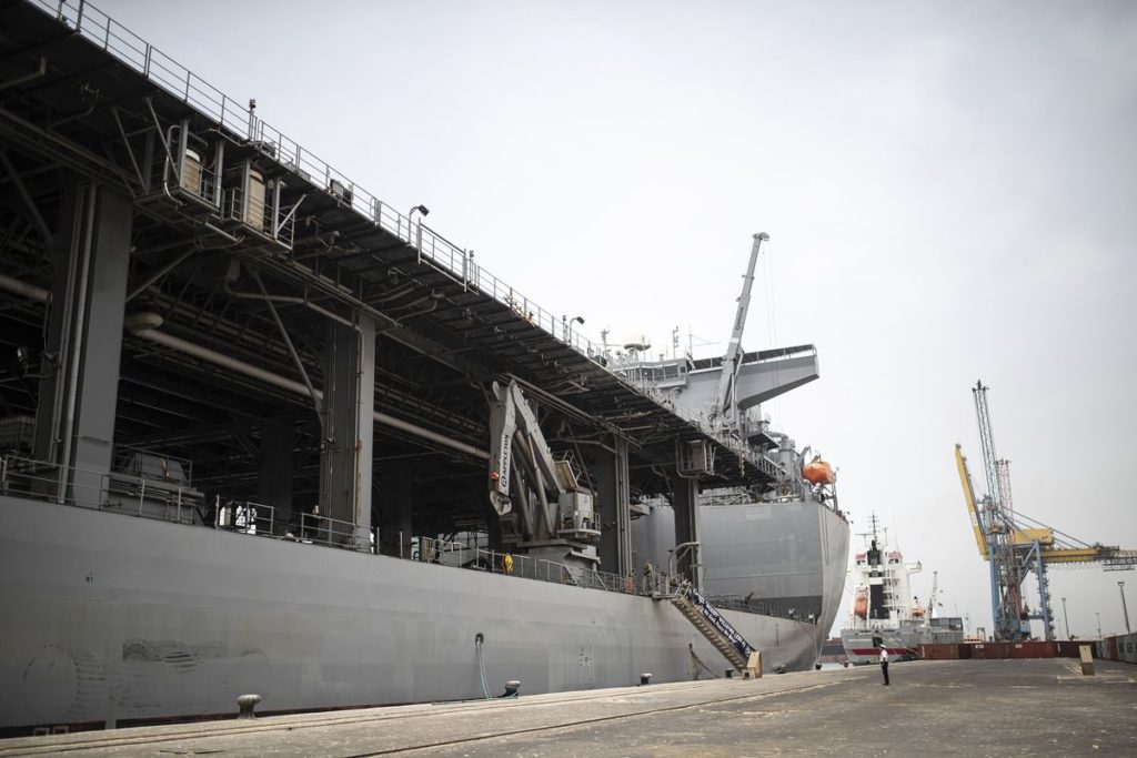 U.S. Navy Ship Arrives in Nigeria to Back Anti-Piracy Push