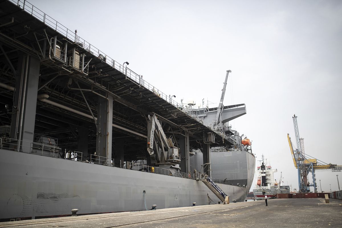 U.S. Navy Ship Arrives in Nigeria to Back Anti-Piracy Push