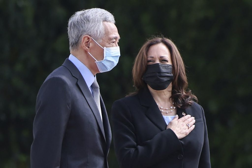 Kamala Harris Announces New U.S. Supply-Chain Initiative With Singapore