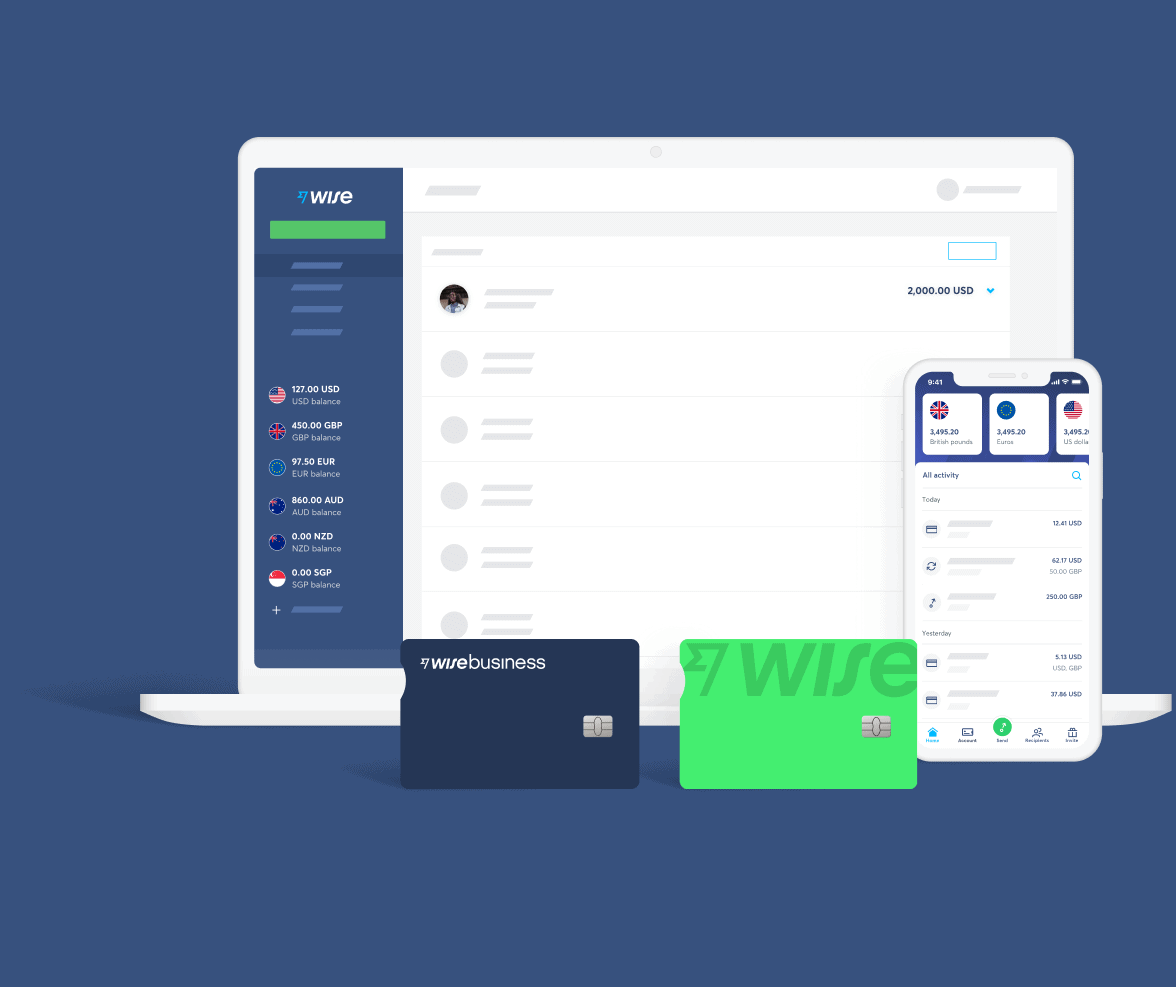 Send money across the world using Wise
