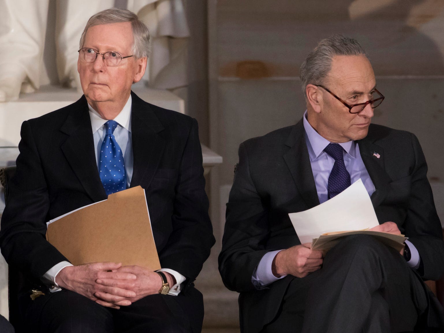 Biden signs measure to keep the government funded only hours before shutdown deadline