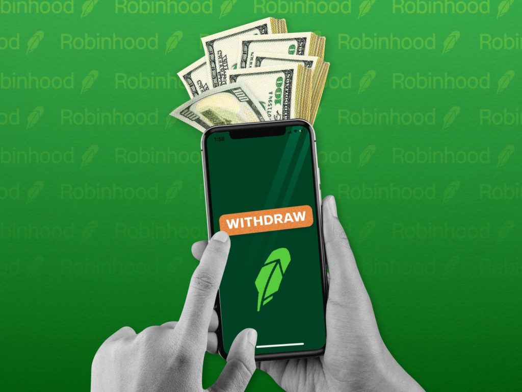 How to withdraw money from the Robinhood app