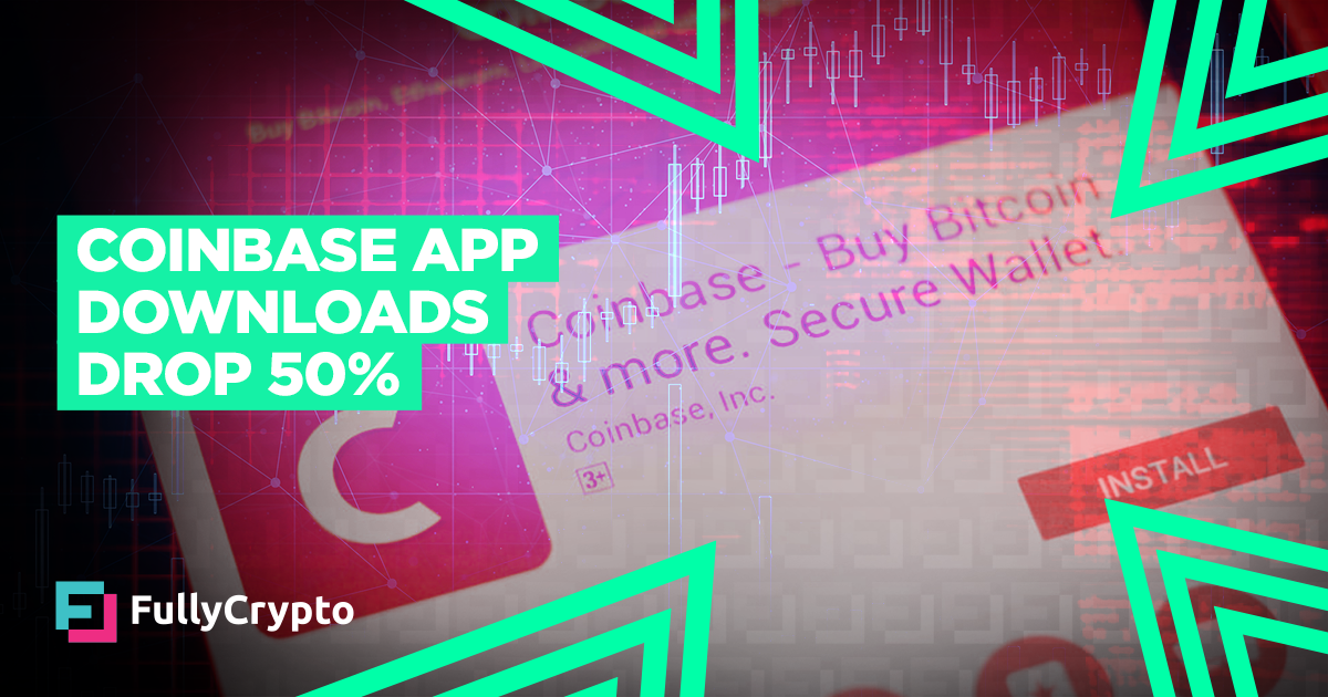 Coinbase App Downloads Drop 50% – Attacks to Blame?