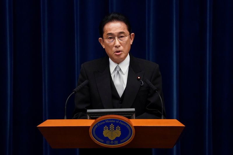 Japan’s Kishida says tax aid to firms which raise wages a priority in wealth redistribution