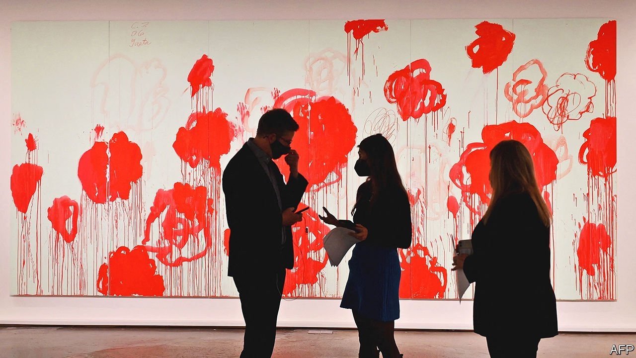 An auction at Sotheby’s raises $676m
