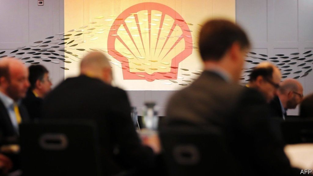 Shell mulls a breakup