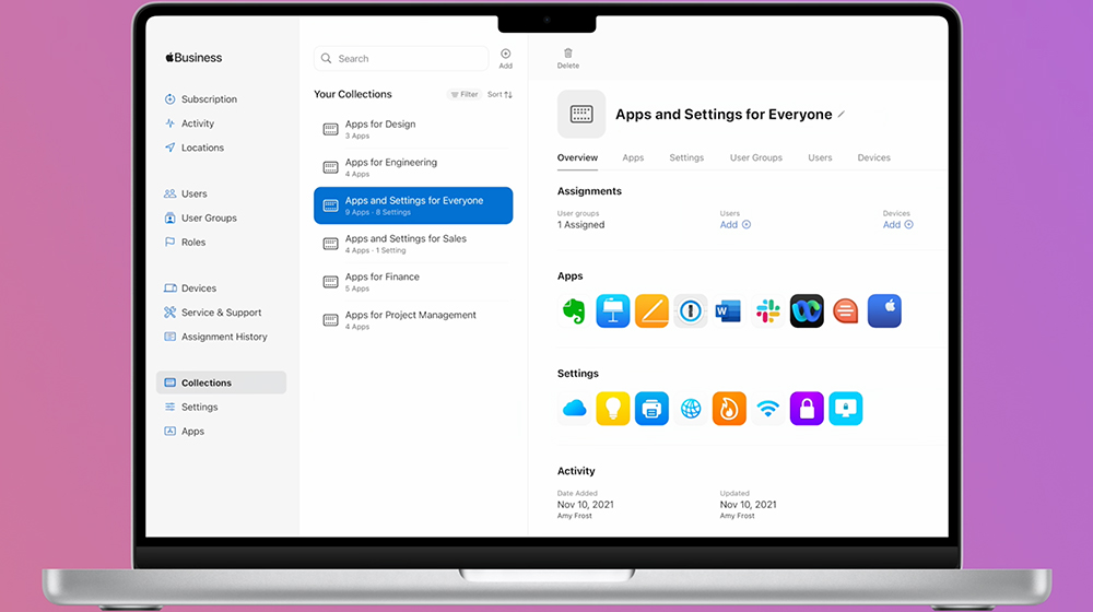 Apple Introduces Business Essentials