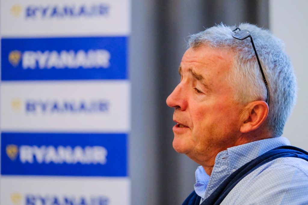 Ryanair Boss Calls for Ban on ‘Idiot’ Anti-Vaxxers: Telegraph