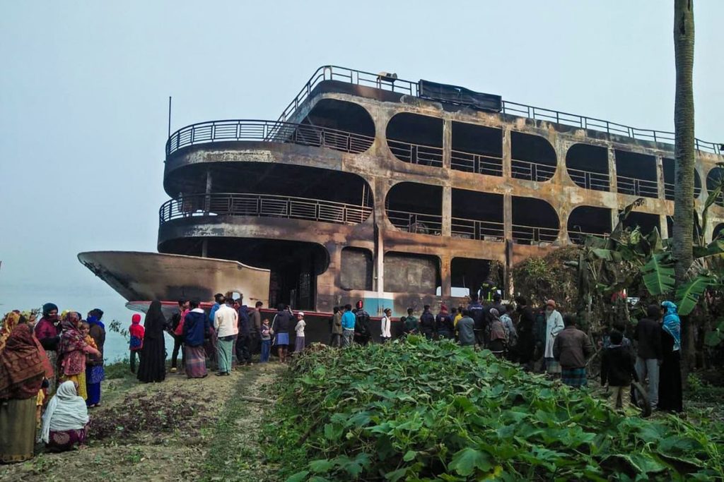 Bangladesh Ferry Fire Kills At Least 30 Passengers