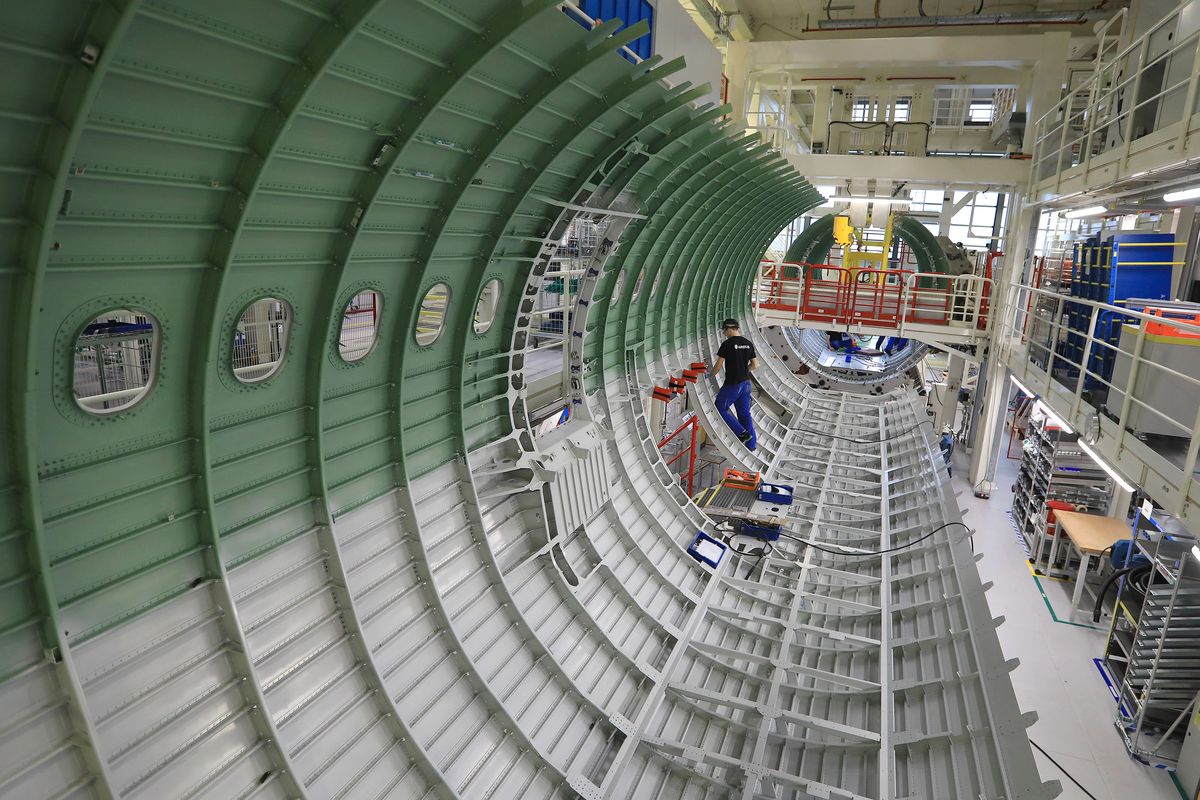 Airbus Keeps Planemaker Crown With About 610 Deliveries for 2021
