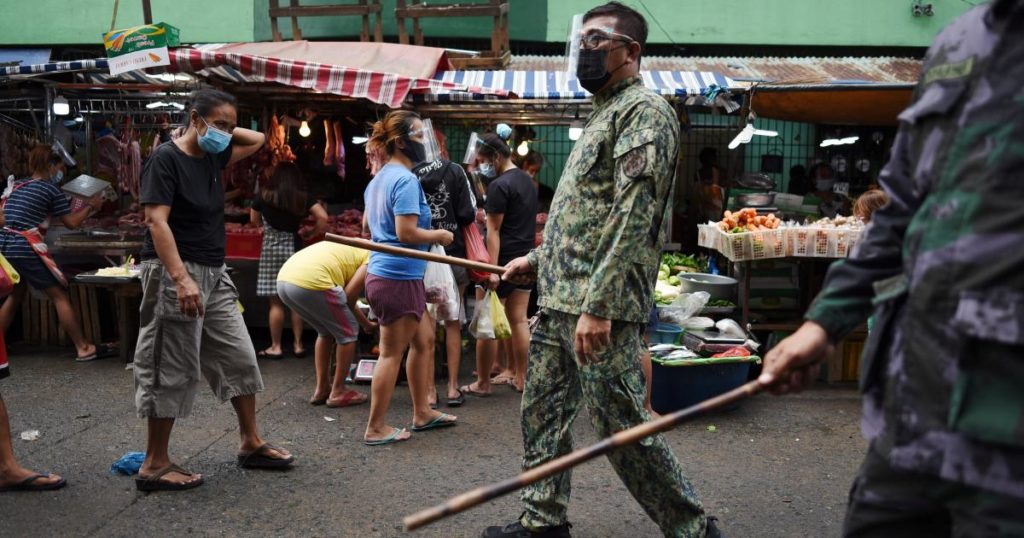 The Philippines’ Duterte has put the unvaccinated on a hard lockdown