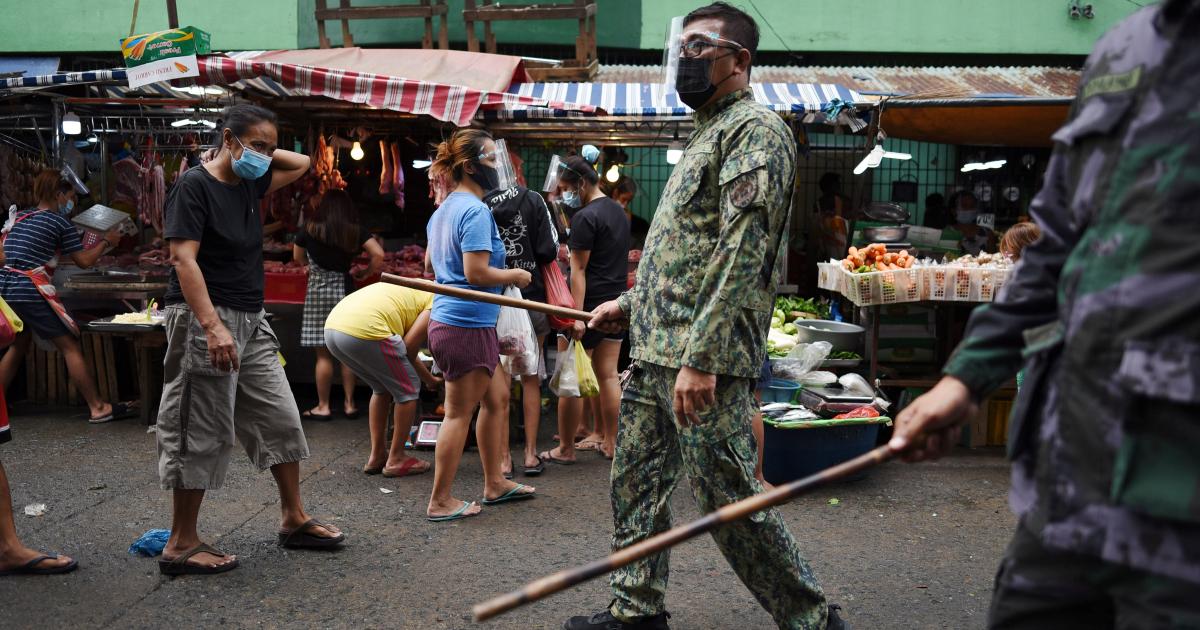 The Philippines’ Duterte has put the unvaccinated on a hard lockdown