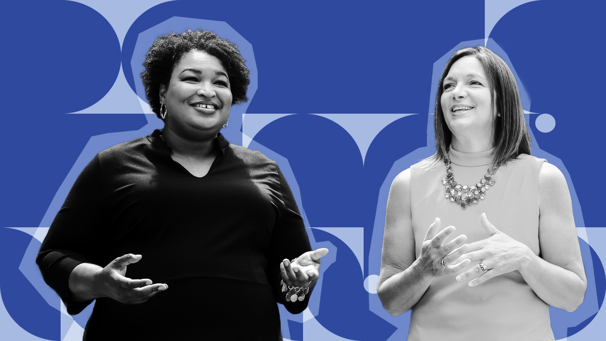 Stacey Abrams and Lara Hodgson on Entrepreneurship and Self-Doubt