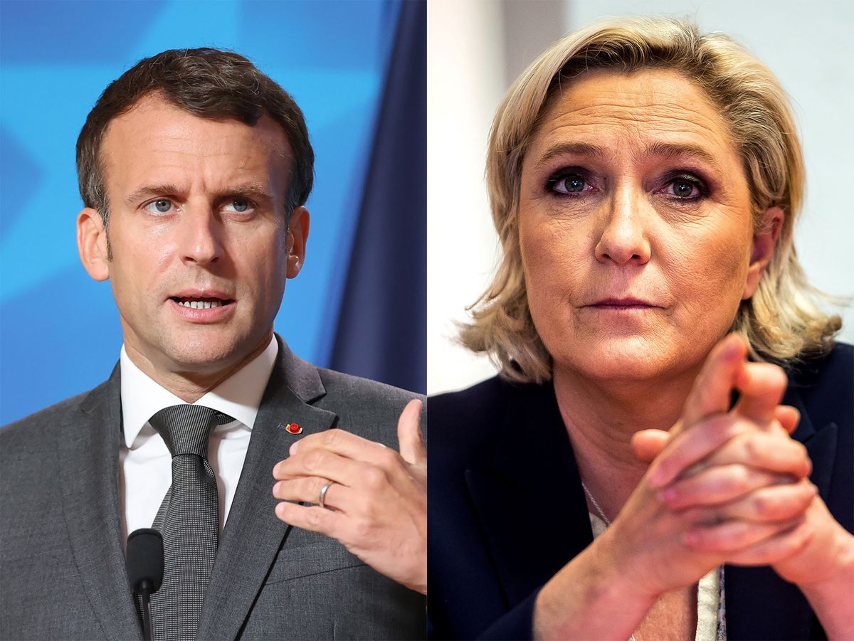 Macron Leads Le Pen 30.5%-16% in Poll Ahead of April’s Election