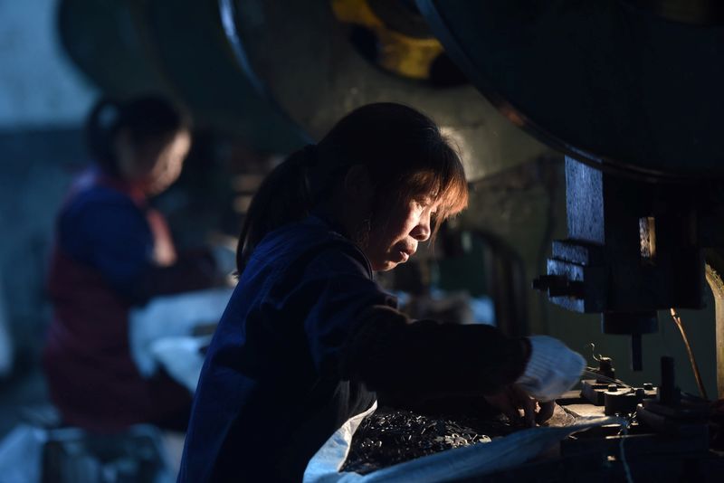 China March factory activity contracts at sharpest rate in 2 years