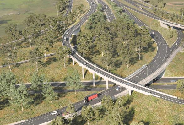 Hochtief team wins Australian motorway contract