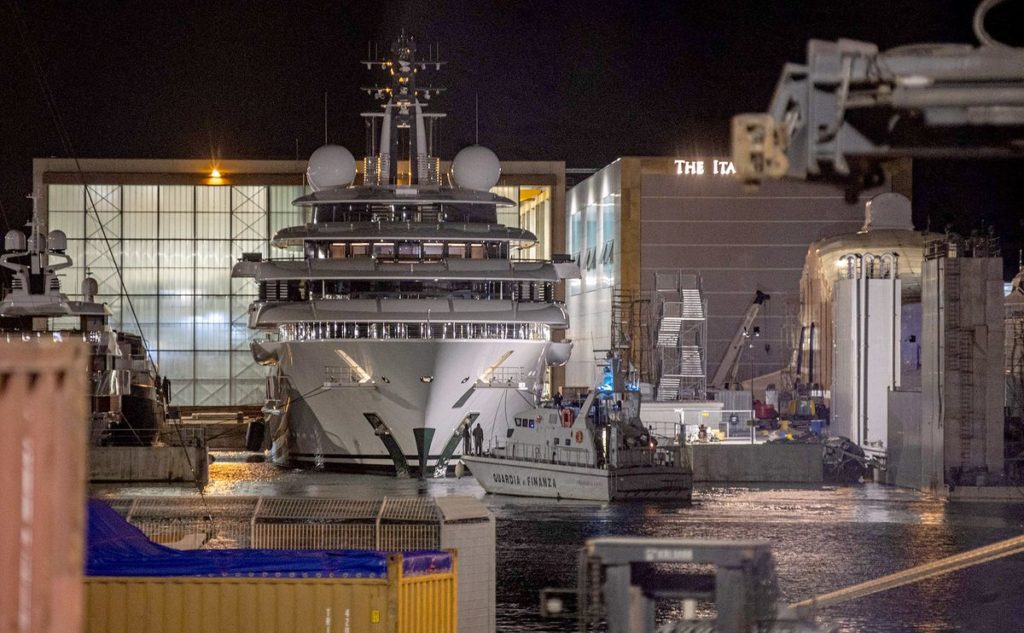 ‘Straw Owner’ Hides $1 Billion Worth of Russian Yachts, US Says