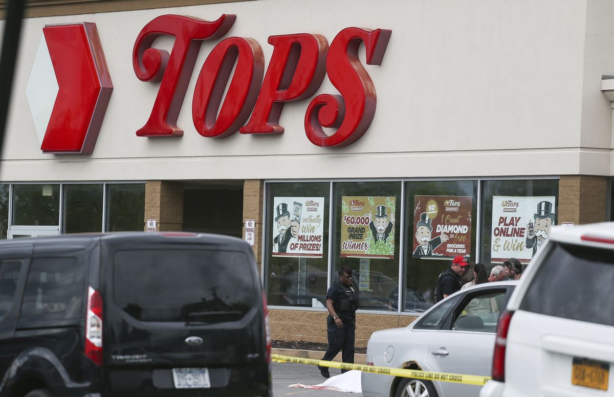 At Least 8 Killed in Mass Shooting At Buffalo, New York, Supermarket, Law Enforcement Officials Tell AP