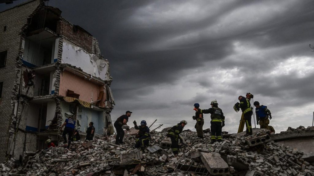 At Least 15 Killed In Russian Strike On Ukrainian Apartments, Officials Say