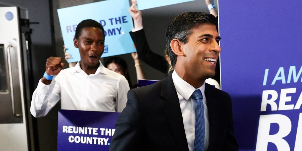 U.K. Leadership Front-Runner Rishi Sunak Gains Key Backers