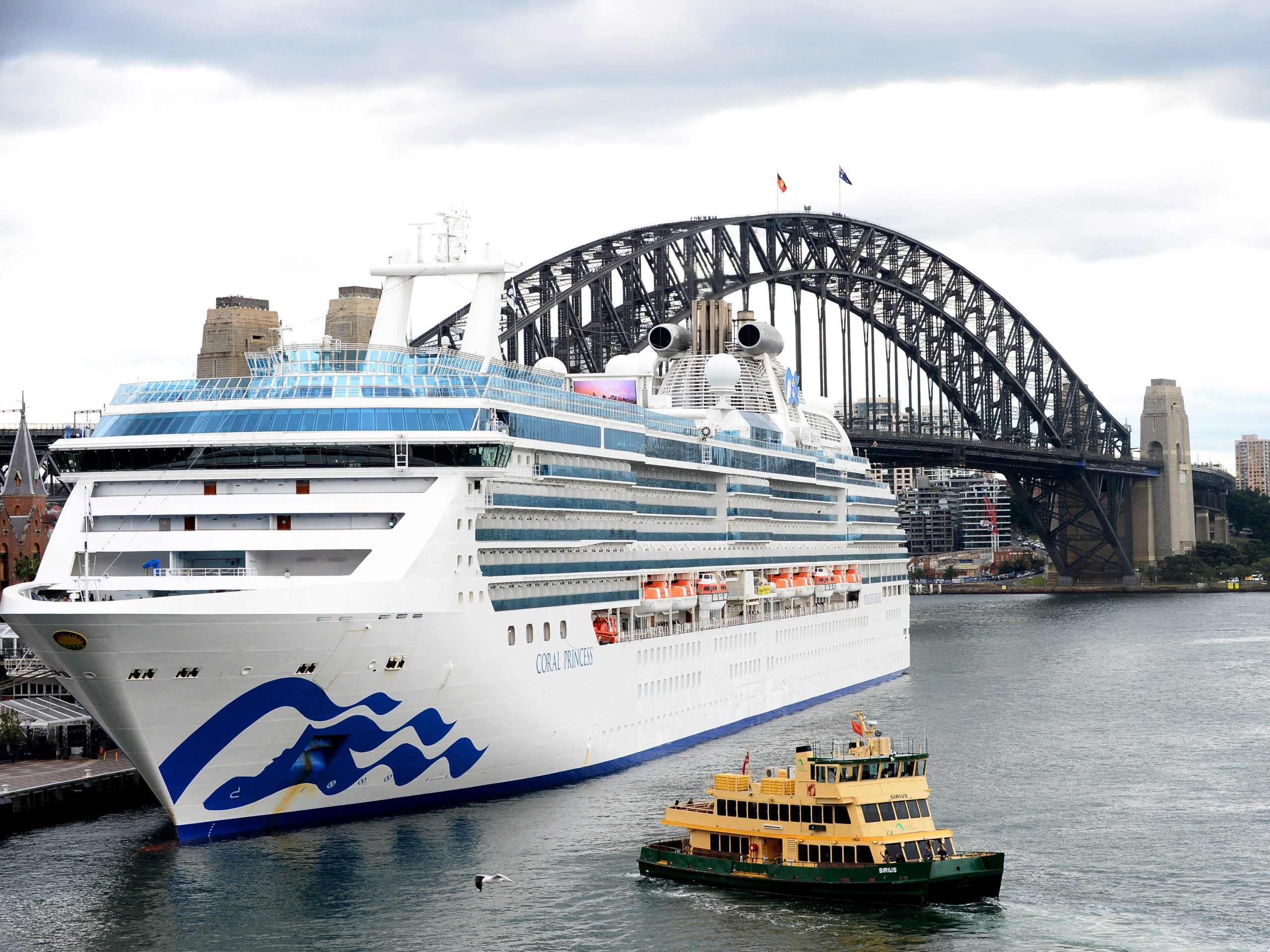 Cursed cruise ship where 120 passengers tested positive for COVID-19, now is facing 20-foot waves and brutal wind, stranding it off Australia