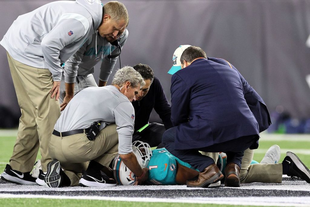 NFL to Modify Concussion Protocol After Injury to Dolphins QB