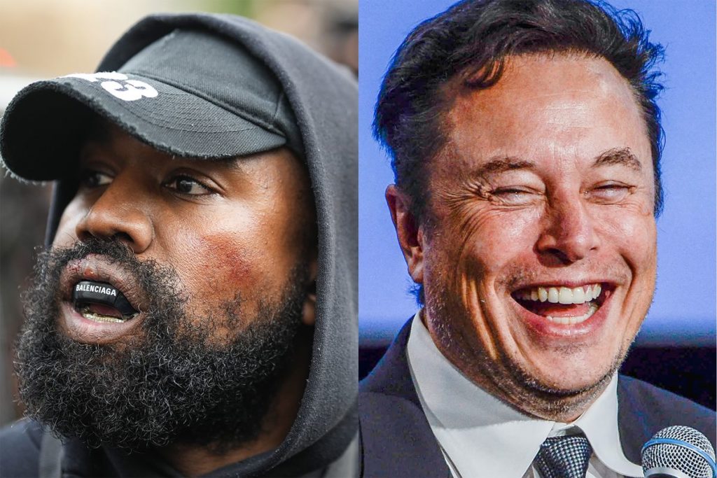 Kanye West Returns to Twitter, Welcomed by Elon Musk