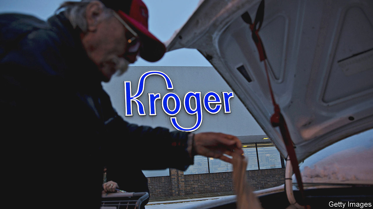 Kroger, America’s second-biggest grocer, goes shopping