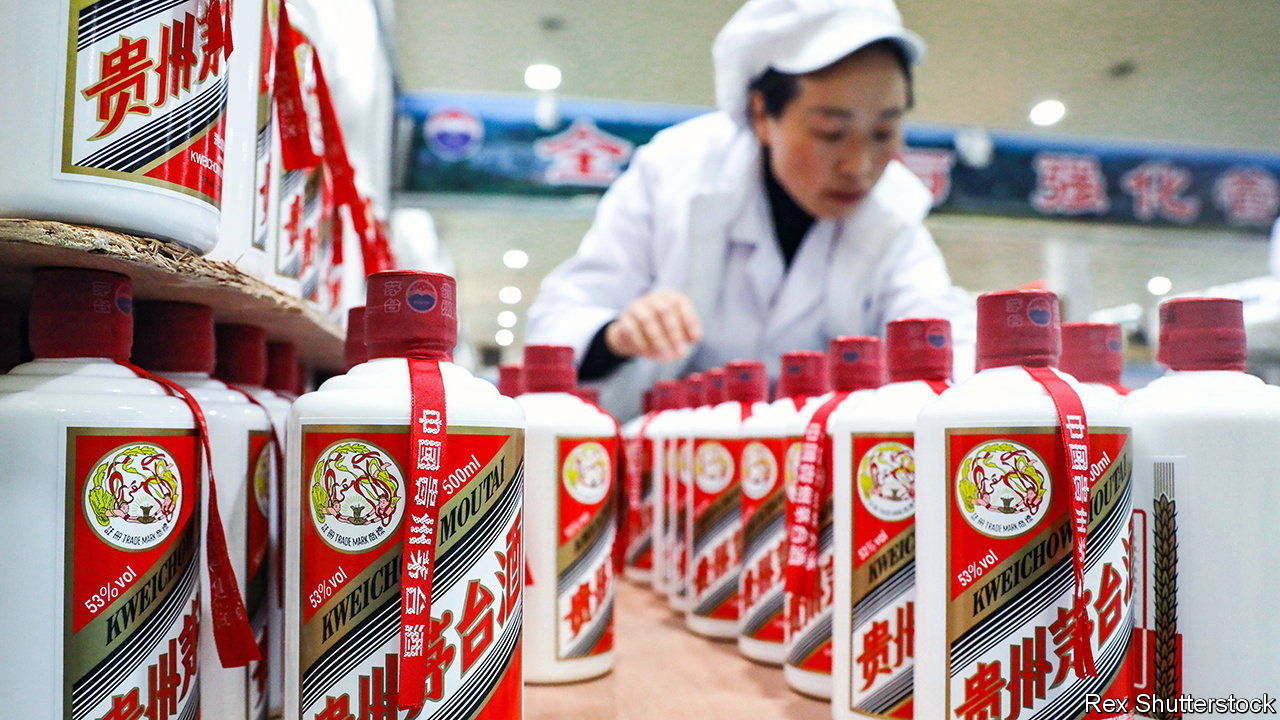 Kweichow Moutai is beating China’s covid hangover