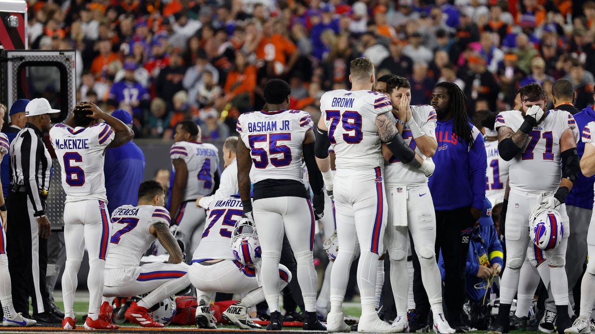 Damar Hamlin Reportedly Awake And Showing ‘Remarkable Improvement’ After Cardiac Arrest At Bills Game