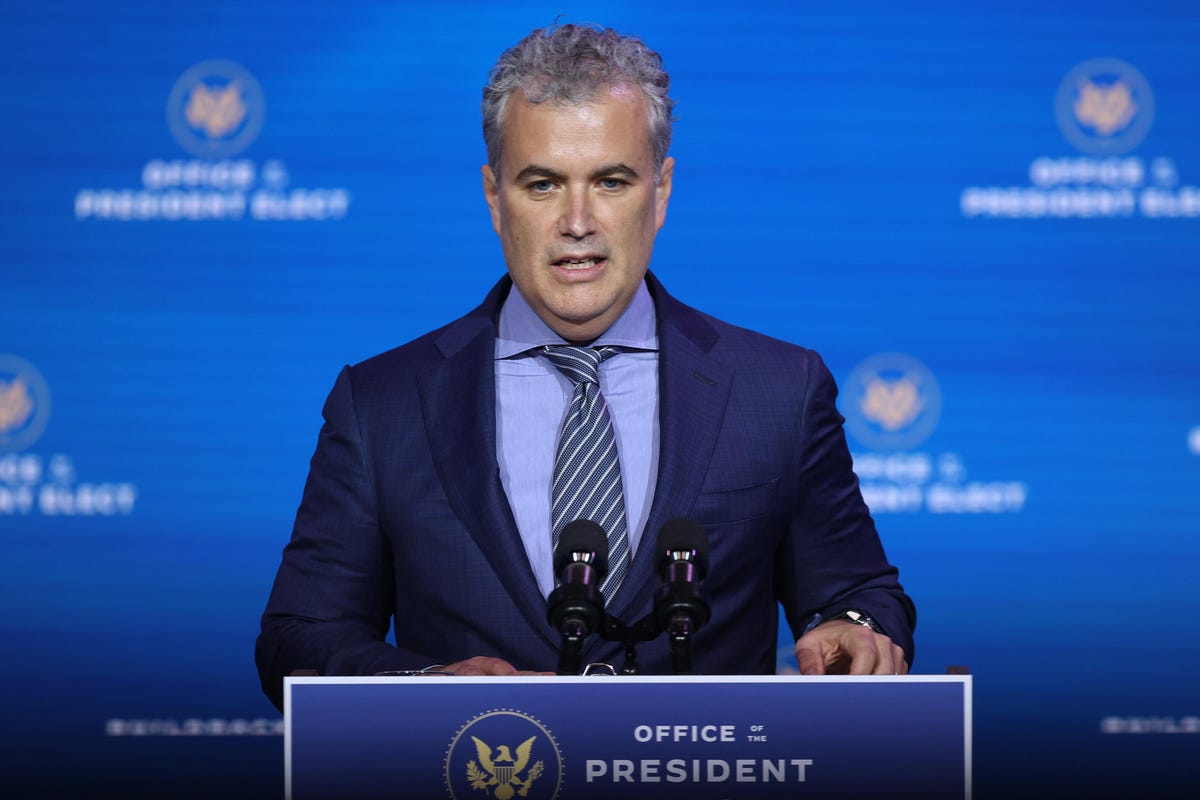 Former Covid Czar Jeff Zients Will Serve As Biden’s New Chief Of Staff—Replacing Ron Klain