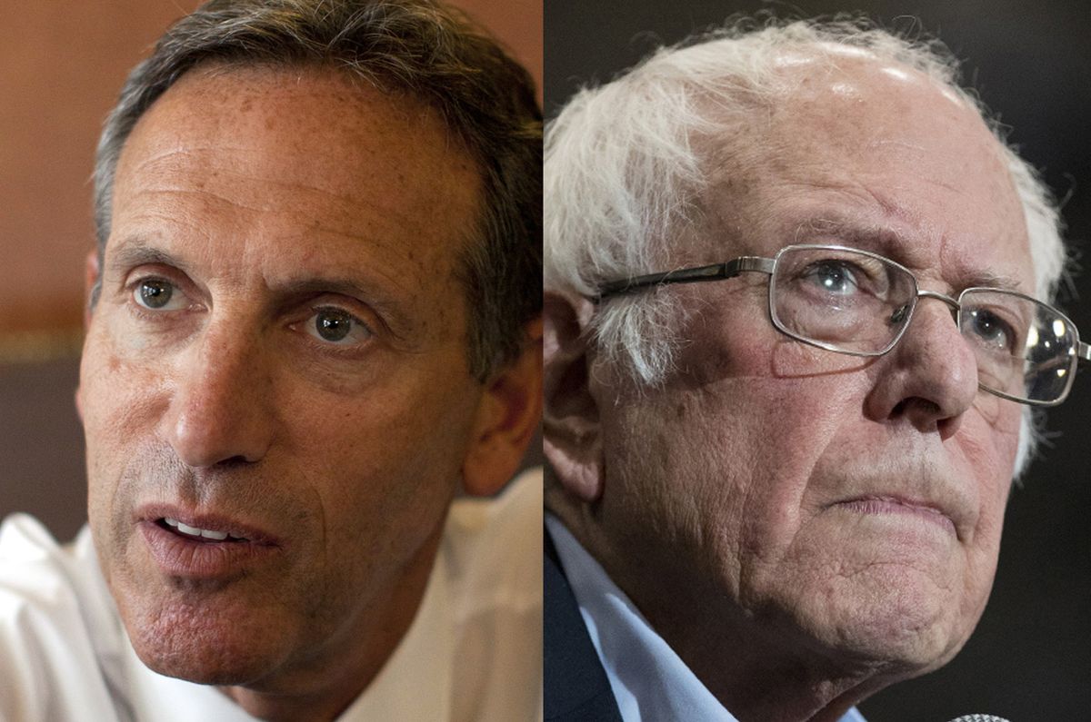 Bernie Sanders Seeks Subpoena for Starbucks CEO Howard Schultz Testimony