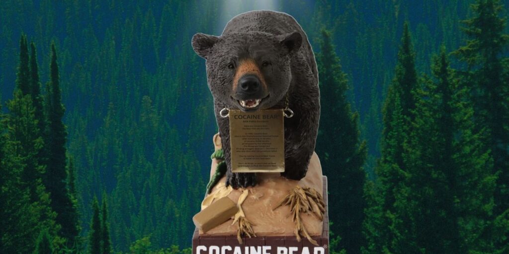 The Margin: ‘Cocaine Bear’ bobblehead drops for $30 the same week a real ‘coke bear’ pounded 60 cans of soda