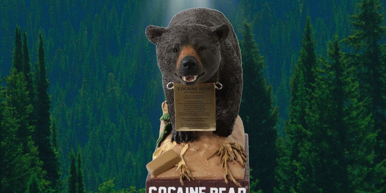 The Margin: ‘Cocaine Bear’ bobblehead drops for $30 the same week a real ‘coke bear’ pounded 60 cans of soda