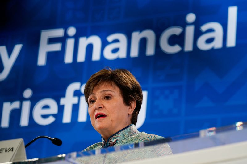 IMF’s Georgieva says more vulnerabilities in banking sector may be exposed