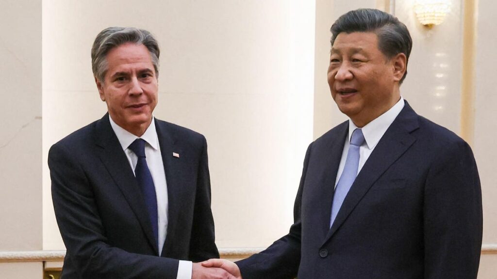 Blinken Meets With Xi Jinping In Beijing As U.S. And China Try To Address Tensions