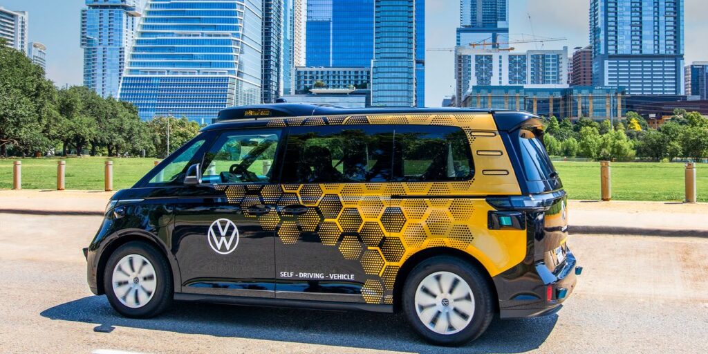 : Volkswagen to start testing self-driving electric vans on streets of Austin