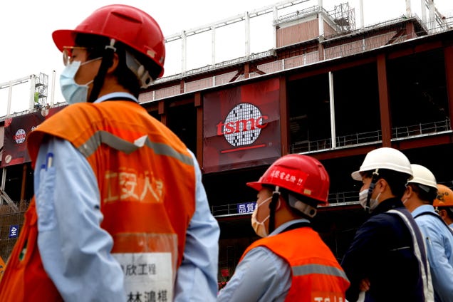 TSMC blamed a lack of skilled US workers for delays at its Arizona chips plant
