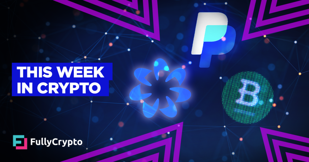 The Week in Crypto – Bitstamp, Paypal, Worldcoin