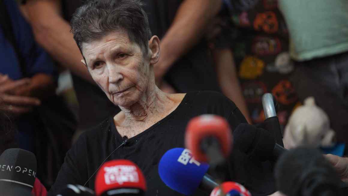 ‘I went through hell,’ says 85-year-old Israeli hostage freed by Hamas