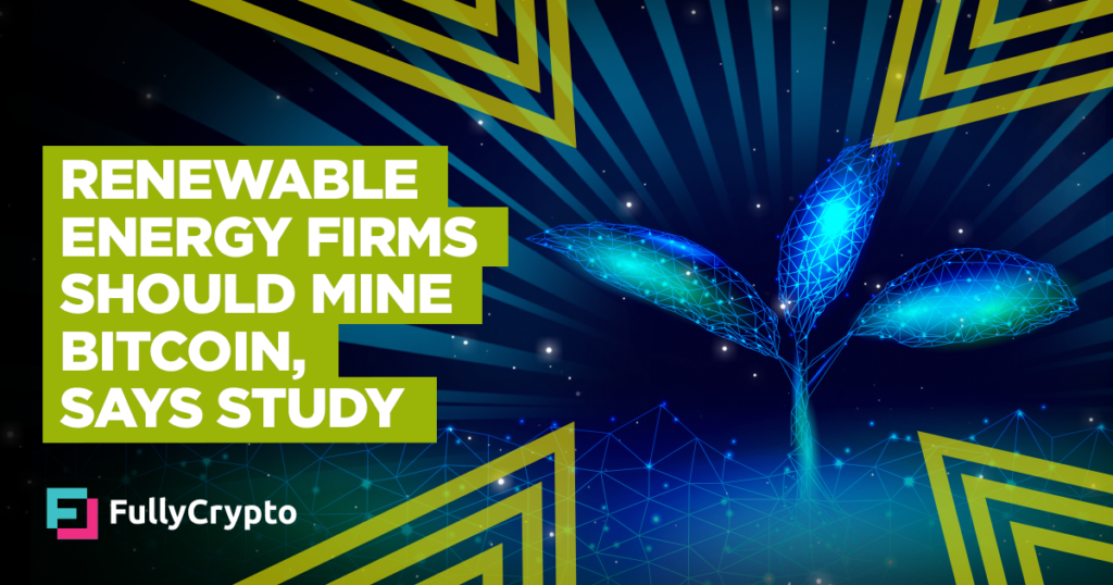 Cornell Study: Renewable Energy Firms Should Mine Bitcoin