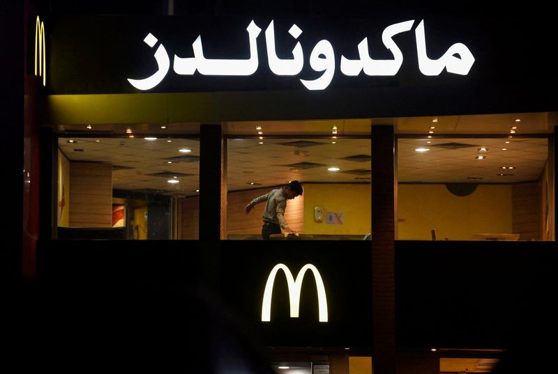 McDonald’s CEO says several markets in Middle East seeing impact from conflict