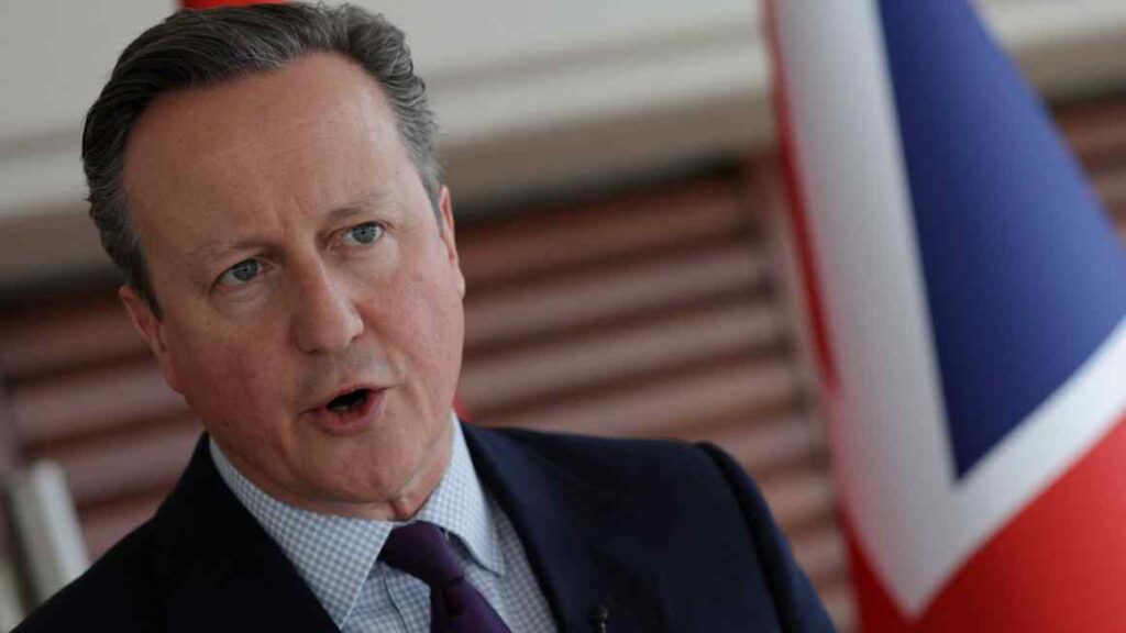 Cameron pushes for ‘irreversible progress’ towards 2-state solution