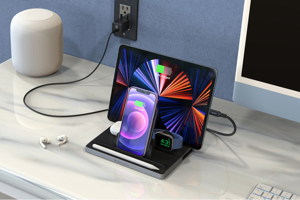 Save 20% on This 5-in-1 Wireless Charging Station